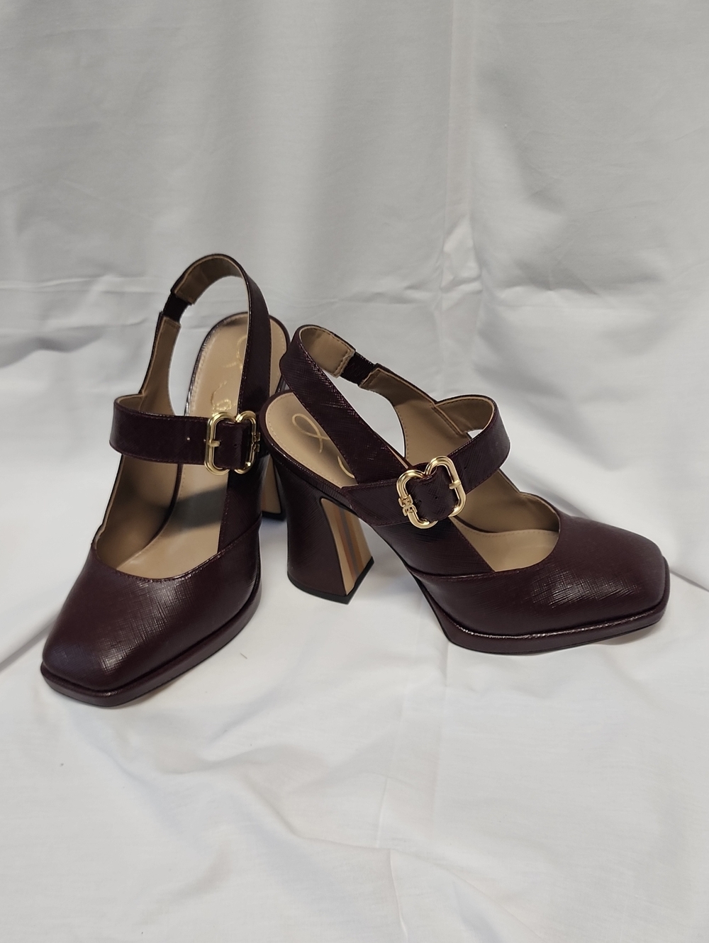 Women’s Dark Brown Slingback Block Heel Mary Jane